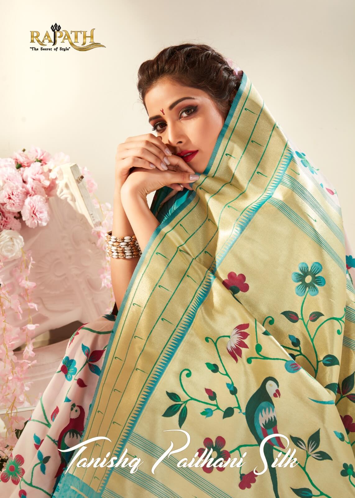 RAJPATH SAREE TANISHQ PAITHANI SILK